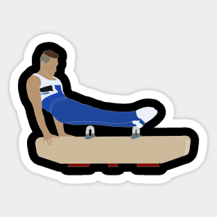 Male Gymnast Sticker